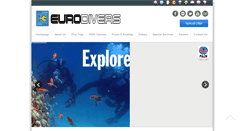 Desktop Screenshot of eurodivers.nu